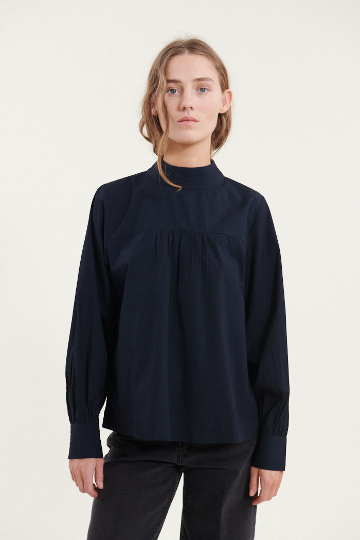 Basic Apparel Milly Blouse Bluser 001 Black